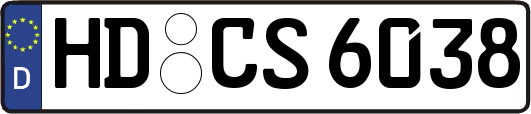 HD-CS6038