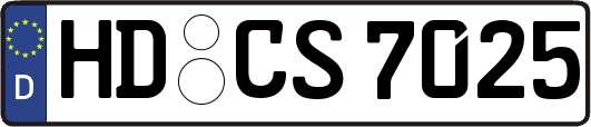 HD-CS7025