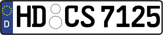 HD-CS7125