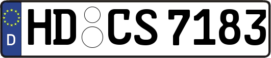 HD-CS7183