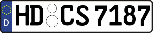 HD-CS7187