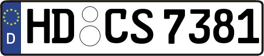 HD-CS7381