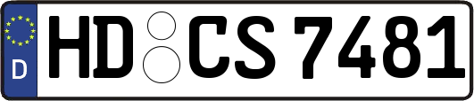 HD-CS7481
