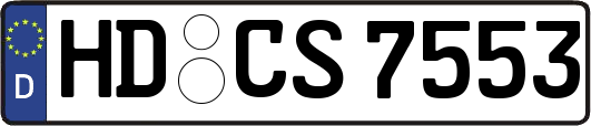 HD-CS7553