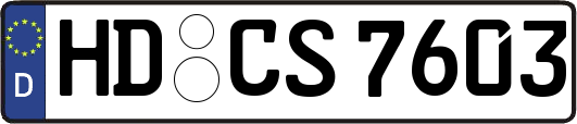 HD-CS7603