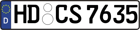 HD-CS7635