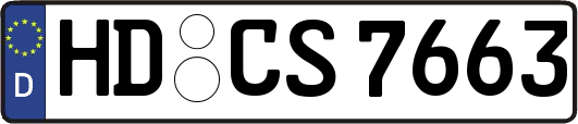 HD-CS7663