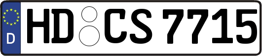 HD-CS7715