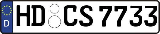 HD-CS7733