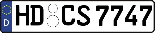 HD-CS7747