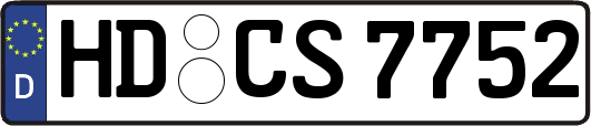 HD-CS7752