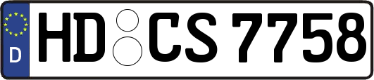 HD-CS7758