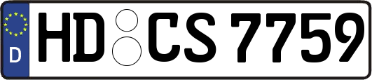 HD-CS7759