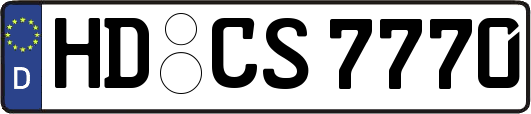 HD-CS7770