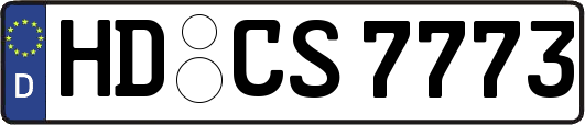 HD-CS7773