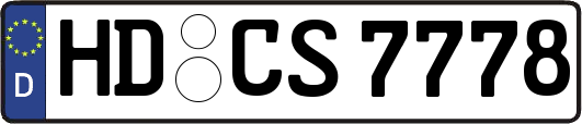 HD-CS7778