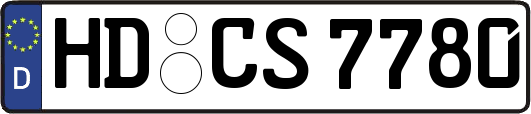 HD-CS7780