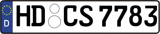 HD-CS7783