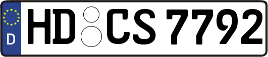 HD-CS7792