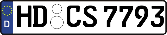 HD-CS7793