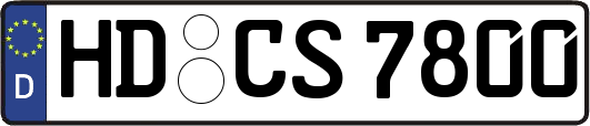 HD-CS7800