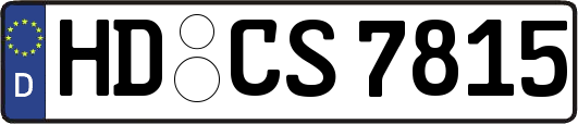HD-CS7815