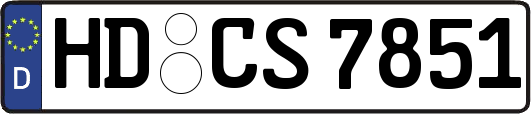 HD-CS7851