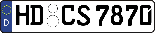 HD-CS7870