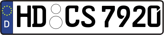 HD-CS7920