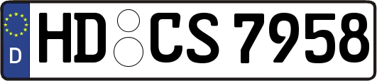 HD-CS7958