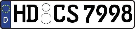 HD-CS7998