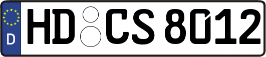 HD-CS8012