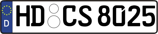 HD-CS8025