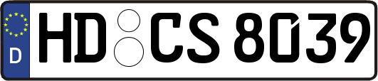 HD-CS8039