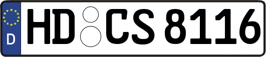 HD-CS8116