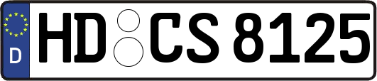 HD-CS8125