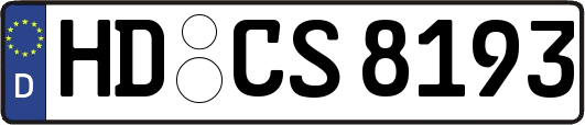 HD-CS8193