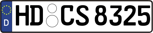 HD-CS8325