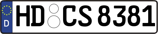 HD-CS8381