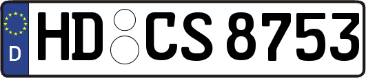 HD-CS8753