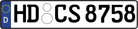 HD-CS8758