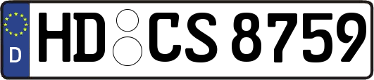 HD-CS8759