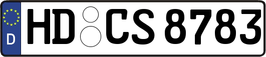 HD-CS8783
