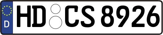 HD-CS8926