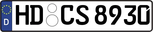 HD-CS8930