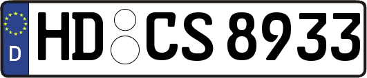 HD-CS8933