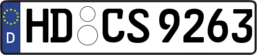 HD-CS9263