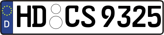 HD-CS9325