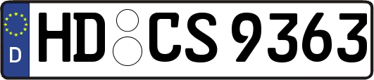 HD-CS9363