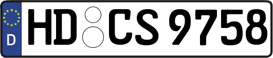 HD-CS9758